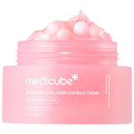 Medicube Capsule Cream with Salmon DNA PDRN Pink Collagen | Glow Moisturizer, 1.94oz