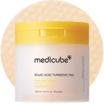 Medicube Kojic Acid Turmeric Clarifying Toner Pads for Troubled Skin, 70 Pads