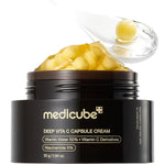 Medicube Capsule Cream with Deep Vitamin C Golden Capsule Glow Cream, 1.94oz