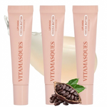 Vitamasques Lip Mask Cocoa Butter Hydrating Plumping Lip Balm Pack of 3