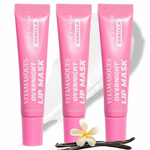 Vitamasques Overnight Lip Mask Vanilla Hydrating Plump and Repair Pack of 3