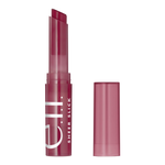 e.l.f. Sheer Slick Lipstick Black Cherry - Hydrating Sheer Color with Shiny Finish Infused with Vitamin E Vegan and Cruelty-Free
