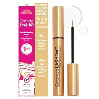 Grande Cosmetics GrandeLASH-MD Lash Enhancing Serum 1mL gold tube with box
