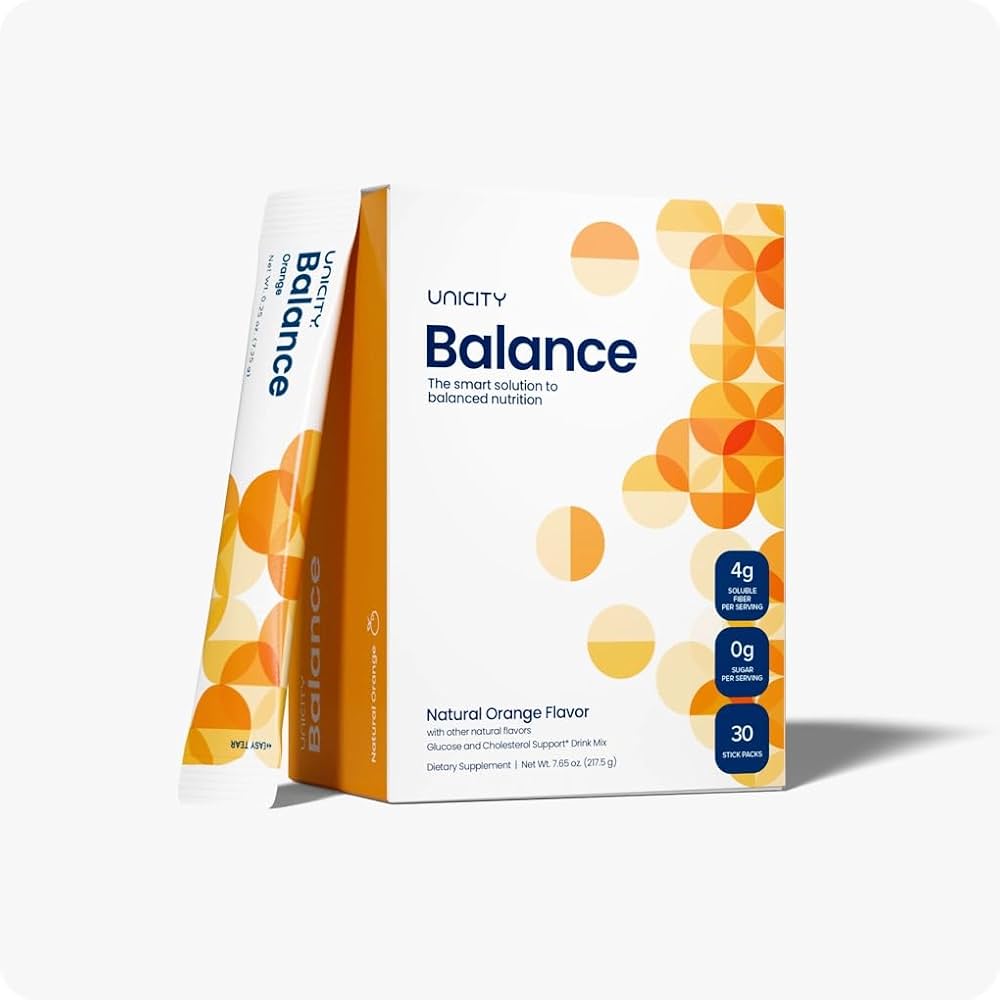 Unicity Balance Fibre Supplement | Natural Orange |– 30 Stick Packs