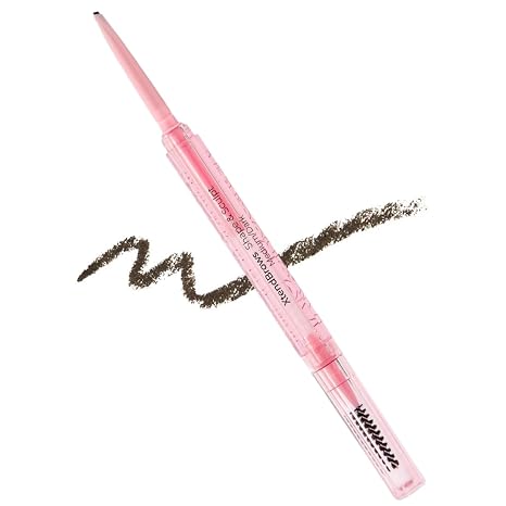 MCoBeauty XtendBrows Shape and Sculpt Brow Pencil Medium to Dark with swatch