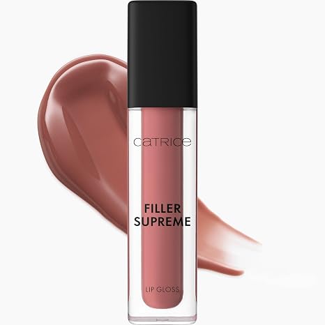 Catrice Filler Supreme Lip Gloss 050 Nude Not Rude High Shine Peptides Hyaluronic Acid