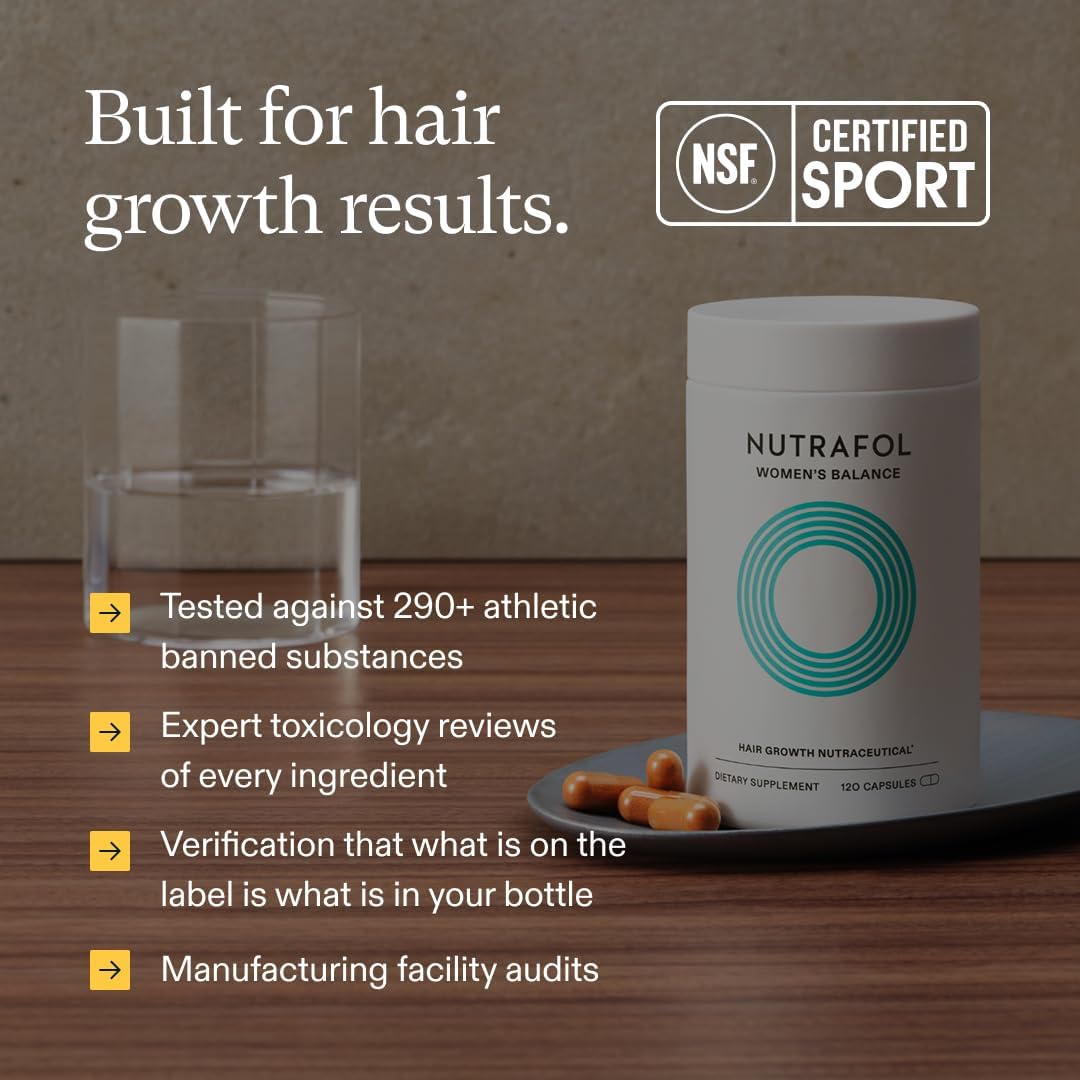 Nutrafol Women's Balance Hair Growth Supplement for Women 45+