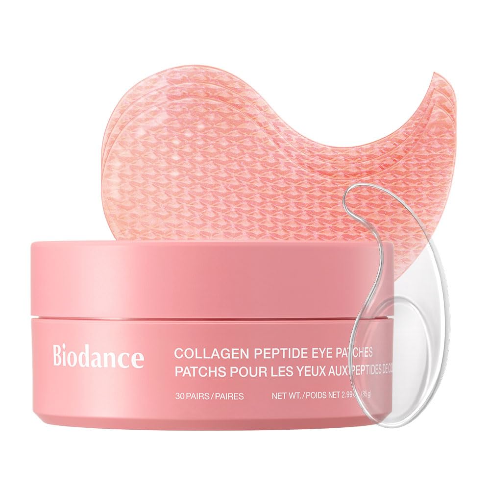 BIODANCE Collagen Peptide Eye Patches | Anti-Wrinkle Under Eye Mask, 60 Count