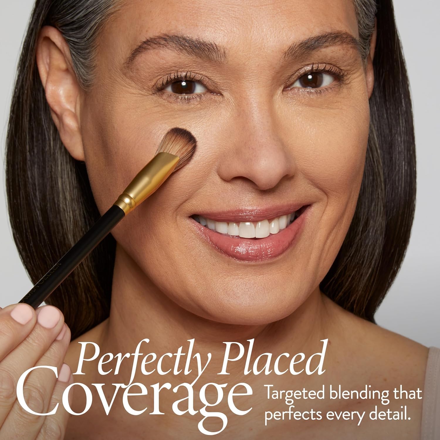 Laura Geller Angled Precision Concealer Brush Flawless Coverage & Blending