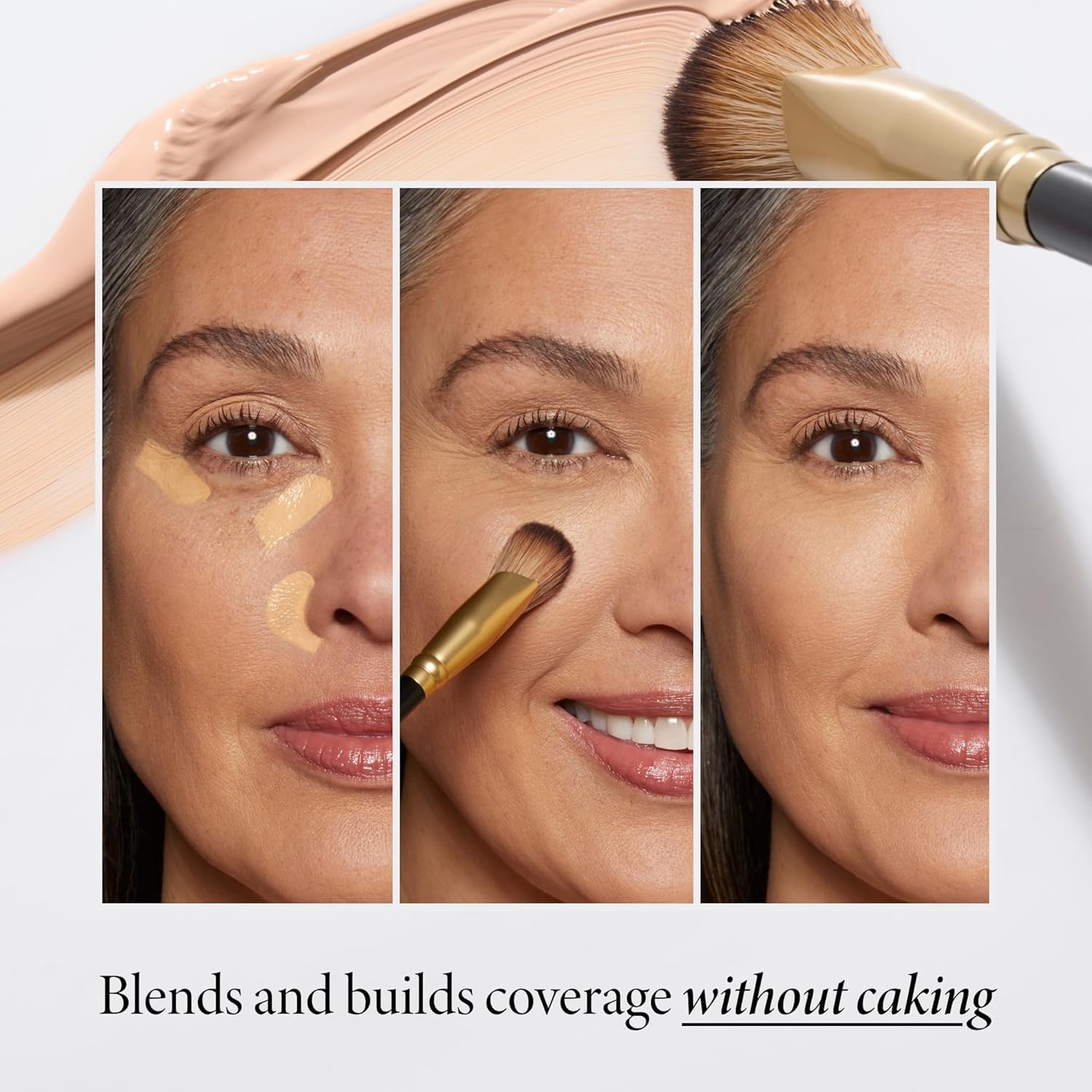 Laura Geller Angled Precision Concealer Brush Flawless Coverage & Blending