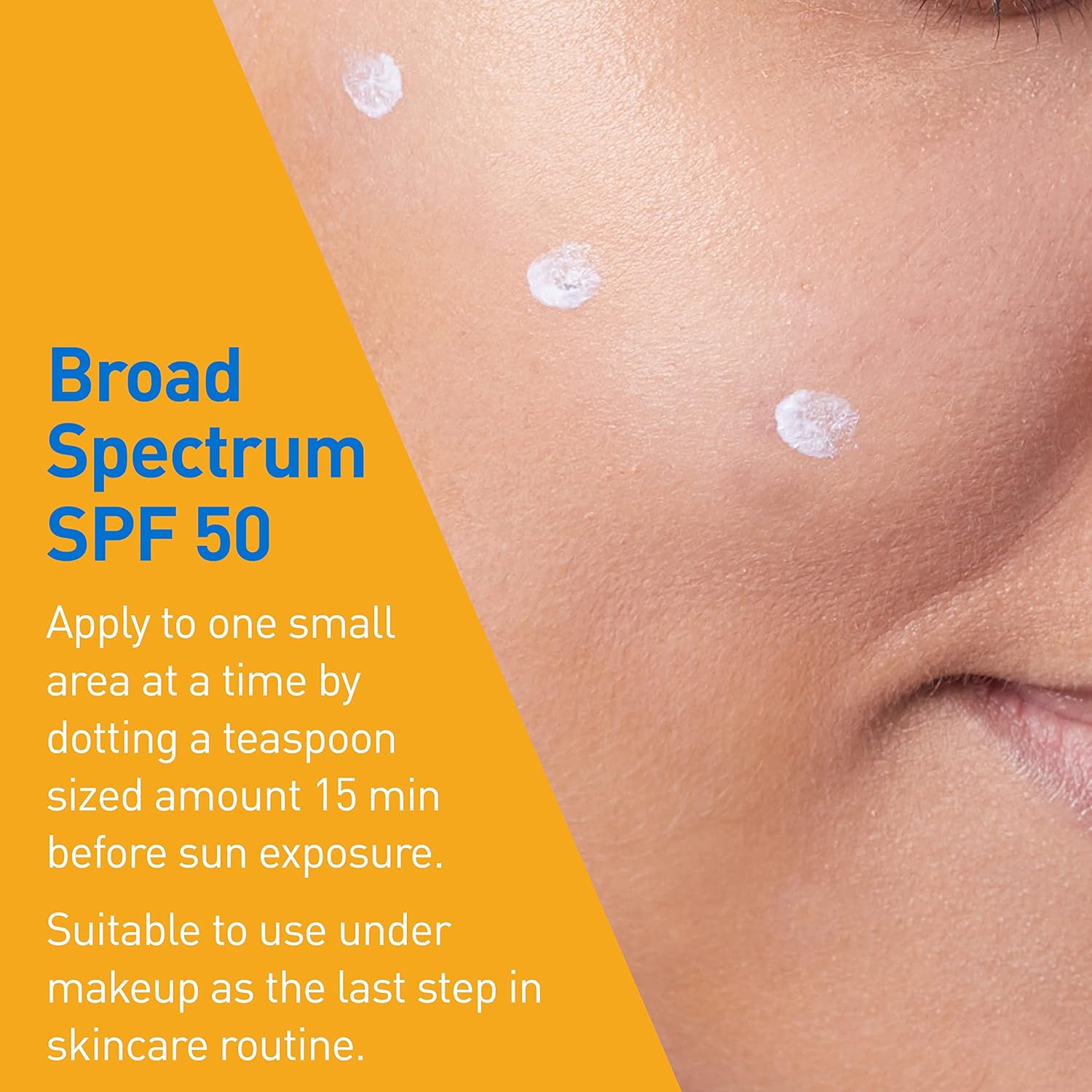 CeraVe Hydrating Mineral Sunscreen Broad Spectrum SPF 50 Face 2.5 oz