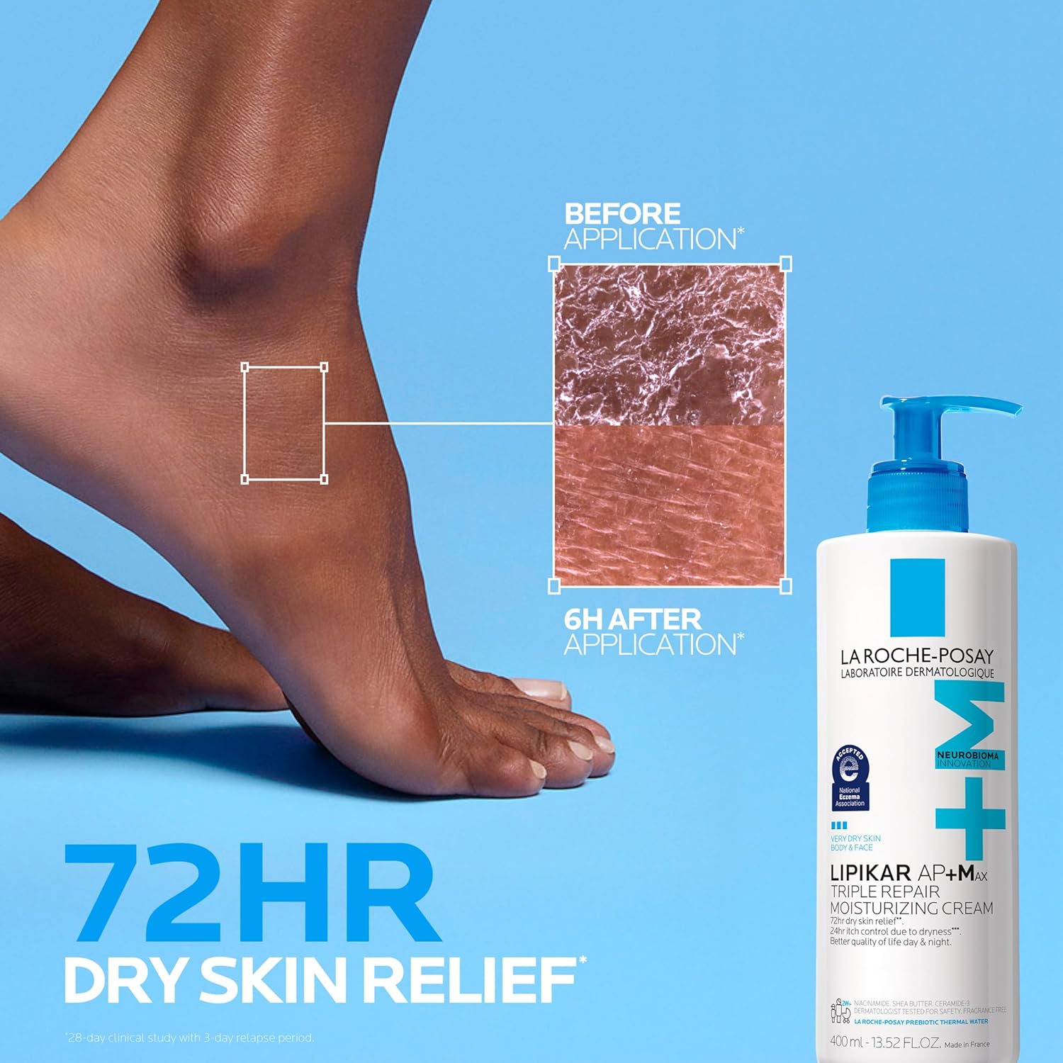 La Roche-Posay Lipikar AP+Max Triple Repair Body Cream 13.52oz