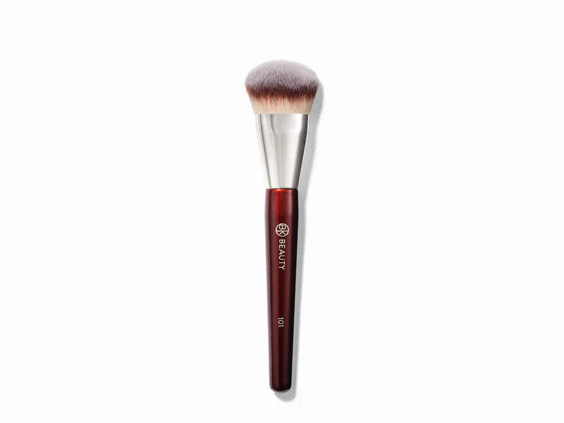 BK Beauty 101 Contoured Foundation Brush bristle detail close up