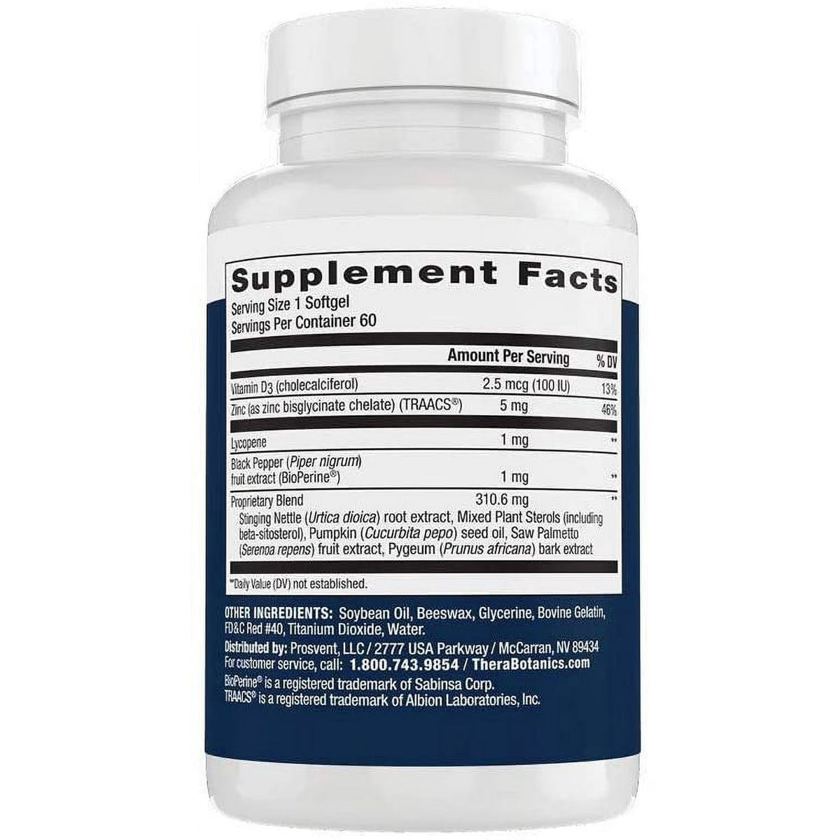 Prosvent  Prostate Health Dietary Supplement – 60 Capsules