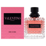 Valentino Donna Born in Roma Eau de Parfum 3.4 fl oz Women's Luxury Perfume Pink Studded Bottle with Box