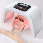 LED Light Therapy Face Machine 4 Color Red Blue Green for Anti-Aging Acne and Skin Rejuvenation with protective goggles