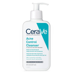 CeraVe Acne Control Cleanser 2% Salicylic Acid 8 fl oz with Ceramides Hectorite Clay and Niacinamide for Acne Prone Skin