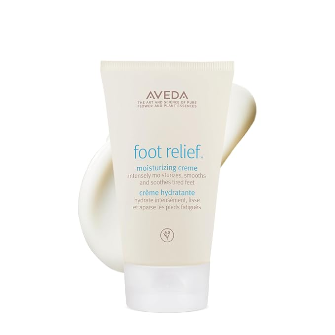 Aveda Foot Relief Moisturizing Creme 4.2oz with Jojoba Peppermint Tea Tree and Castor Oils Vegan