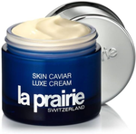 La Prairie Skin Caviar Luxe Cream Anti-Aging Face Moisturizer 1.7 oz in signature cobalt blue jar with silver lid