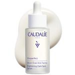 Caudalie Vinoperfect Brightening Dark Spot Serum 1 fl oz in frosted glass dropper bottle